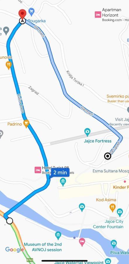 Hotel Privatni Smjestaj Kurtalija Jajce Zewnętrze zdjęcie